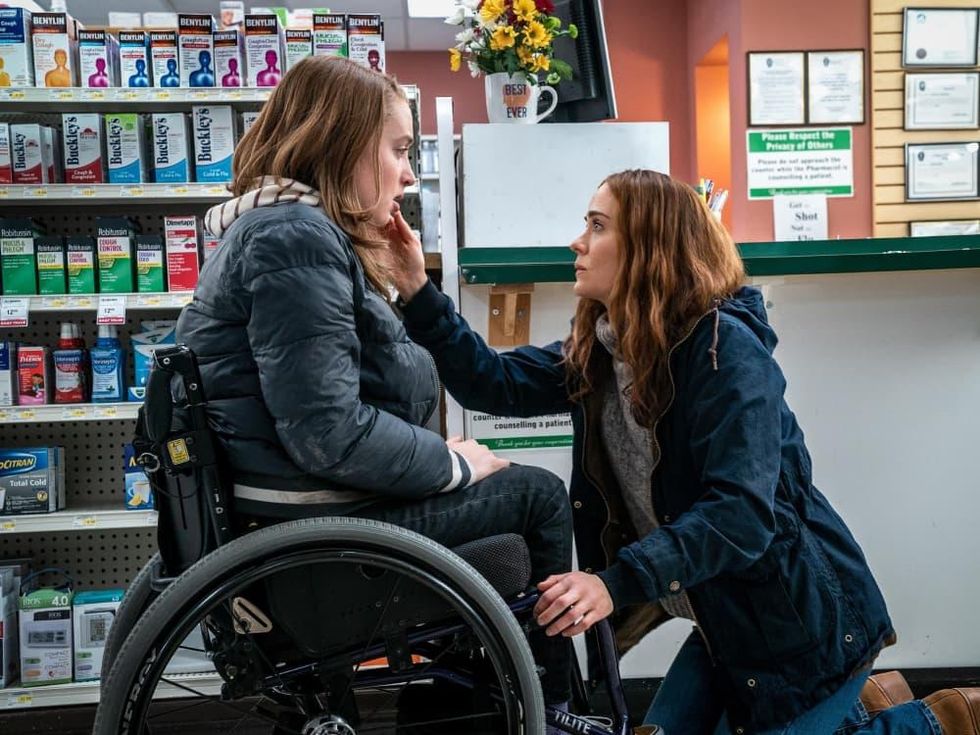 Kiera Allen and Sarah Paulson in Run