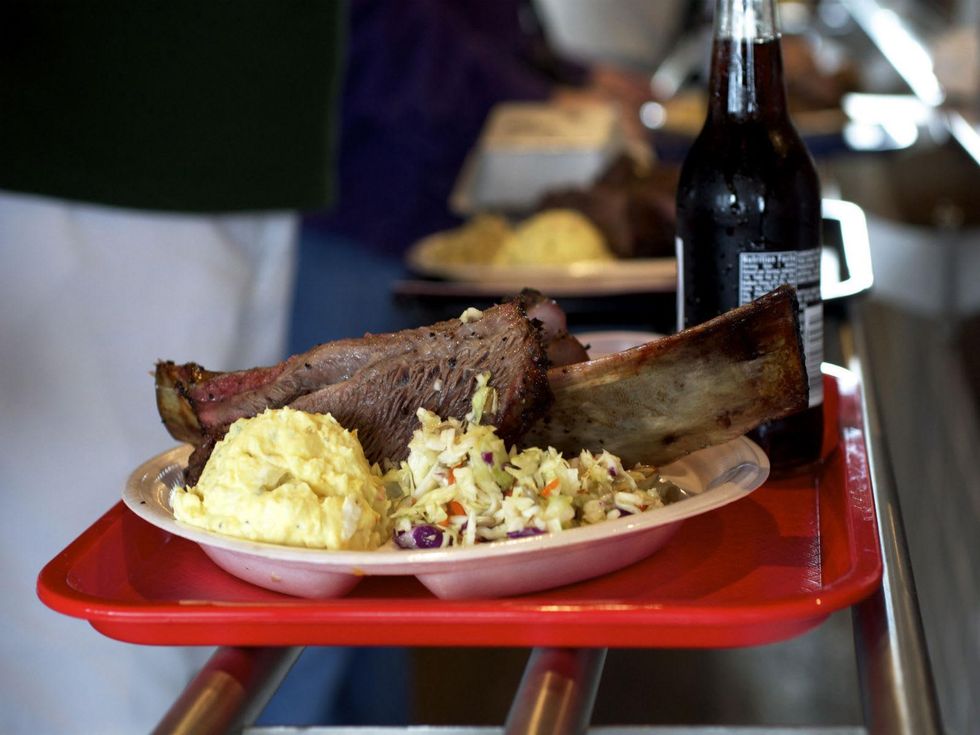Killen's barbecue meat plate