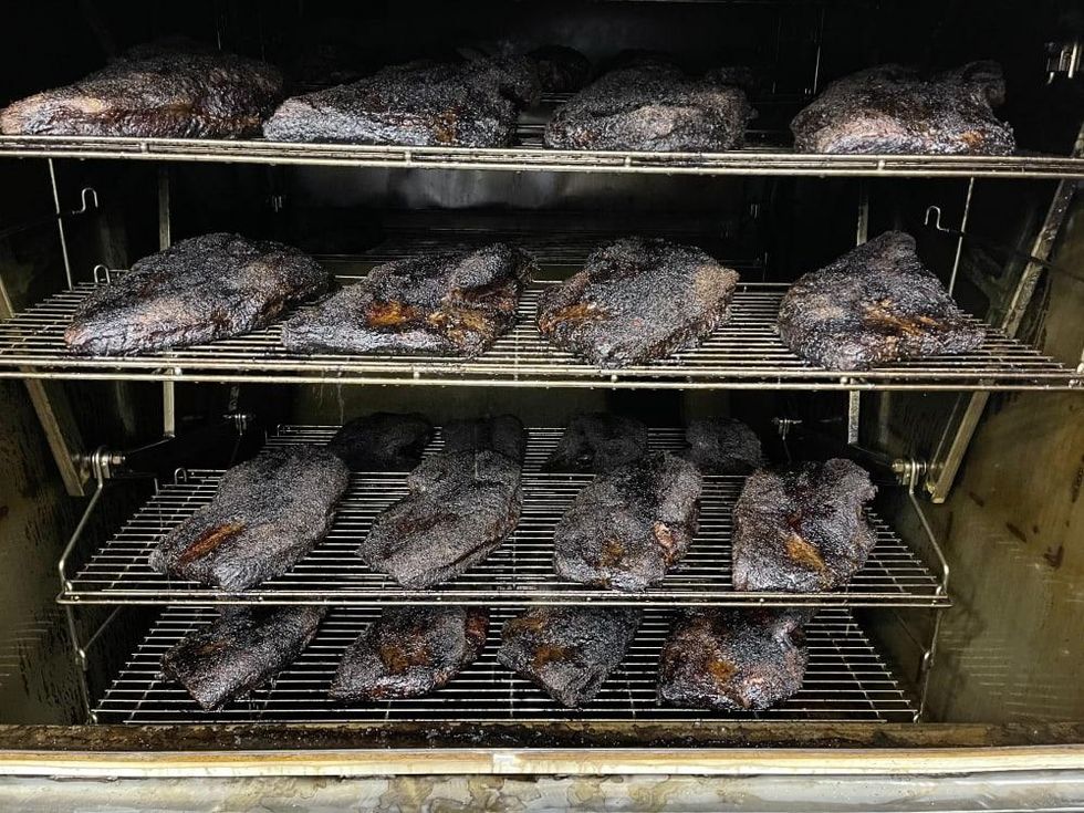 Killen's Barbecue The Woodlands pit briskets