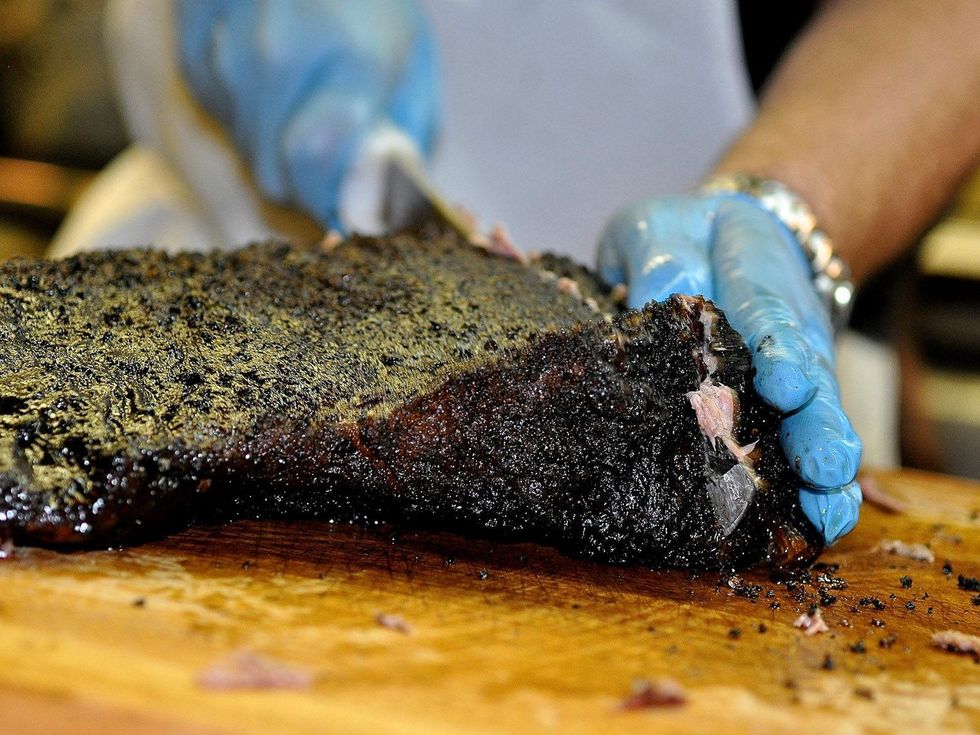 Killen's BBQ barbecue brisket June 2013