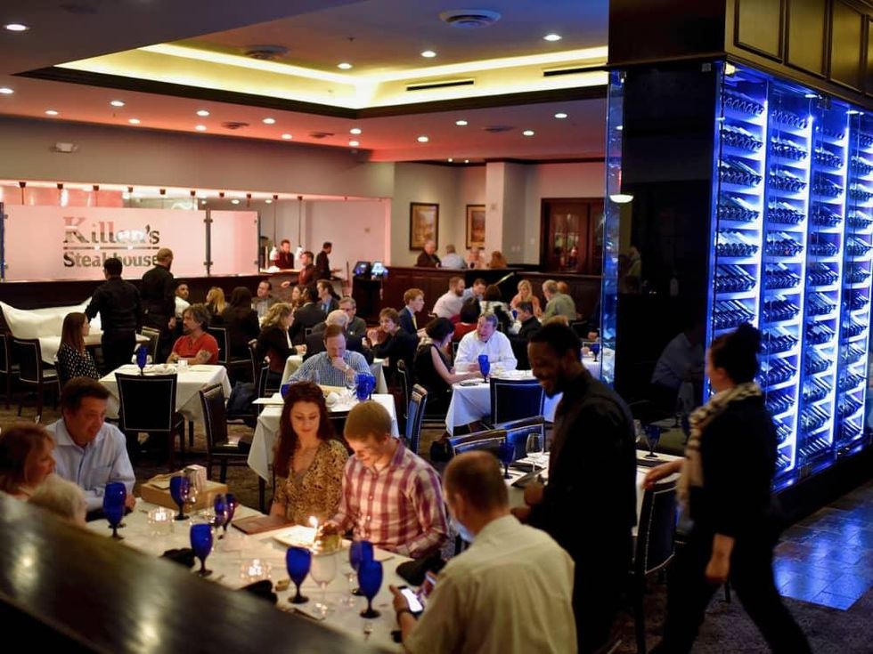 Killen's steakhouse interior