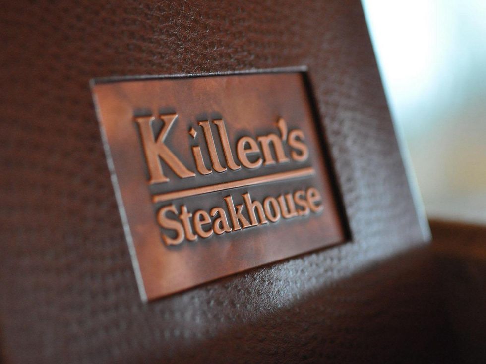 Killen's Steakhouse, plaque, sign