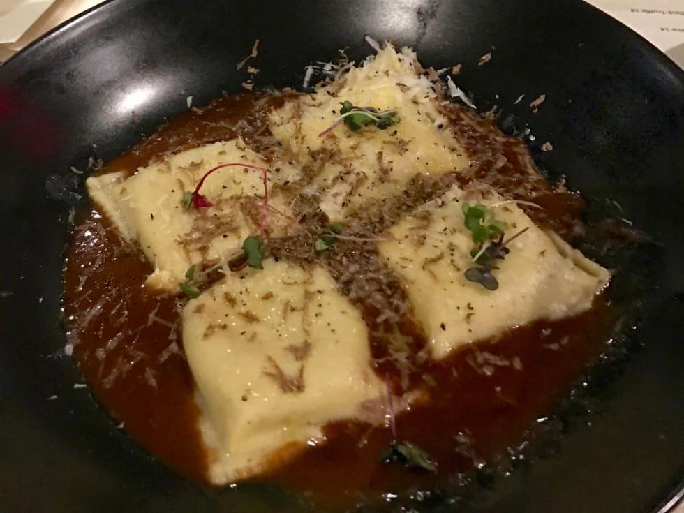 Killen's STQ short rib ravioli