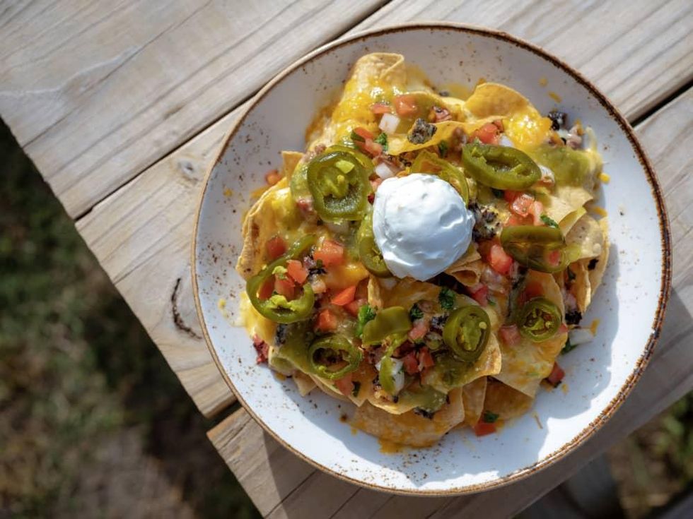 Killen's TMX barbecue beef nachos