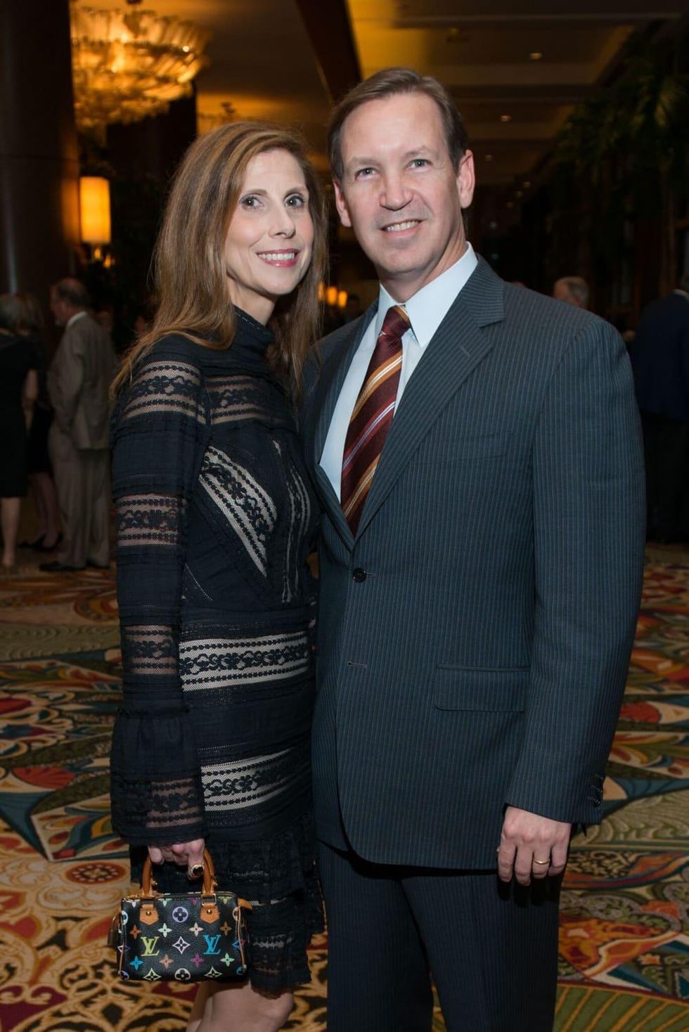 Kim and Bill Sanchez at MD Anderson Legends dinner