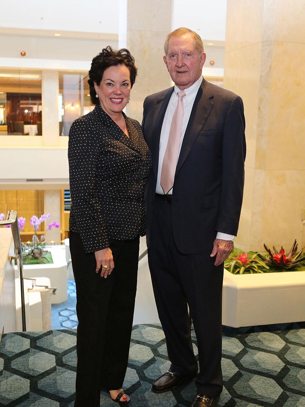 Kim and Joe Reid at the LSU Foundation luncheon June 2014