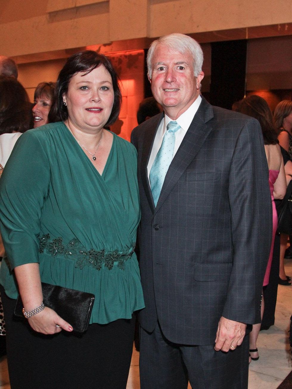 Kim and Mike Weill at the Medical Bridges gala October 2013