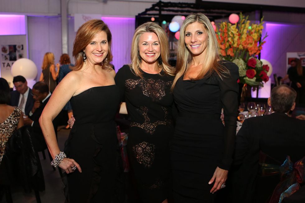 Kim Petersen, from left, Millette Sherman and Gina Bhatia at the March of Dimes Signature Chefs event October 2014