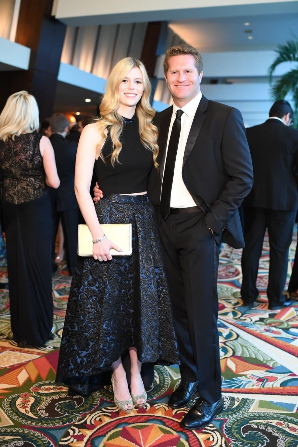 Kimberly Falgout, Evan Scheele at Memorial Hermann Gala