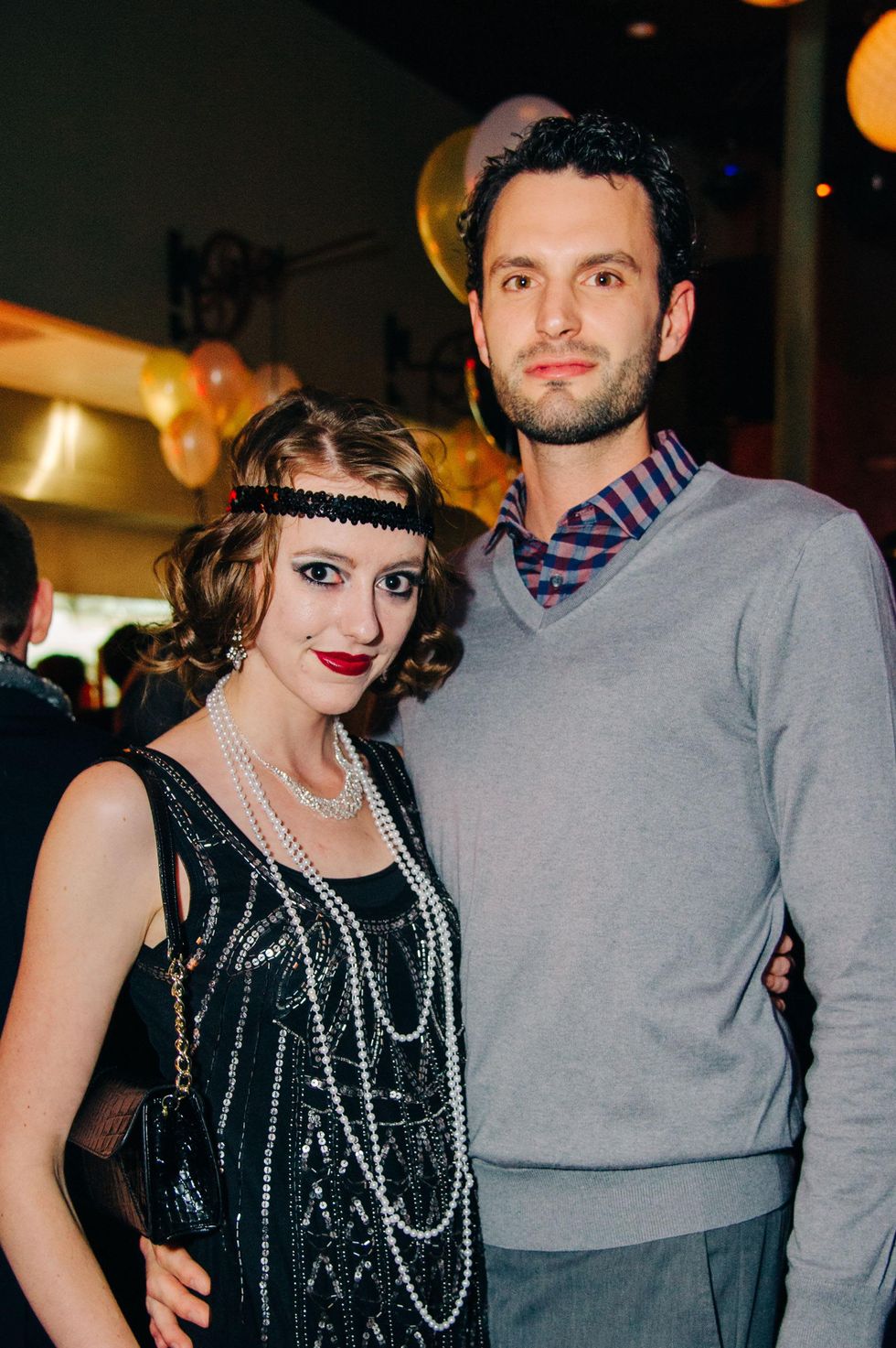 Kimberly Owens and Allen Grimes at New Year's Eve at Local Pour January 2015