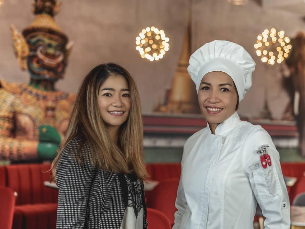 Kin Dee Lukkaew Srasrisuwan and Miranda Loetkhamfu