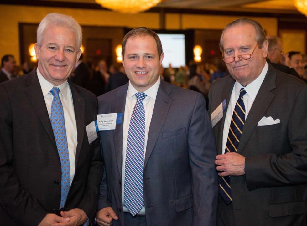 Kinder Institute Luncheon 5/16 Bill Fulton, Kelly Waterman, Pat Oxford
