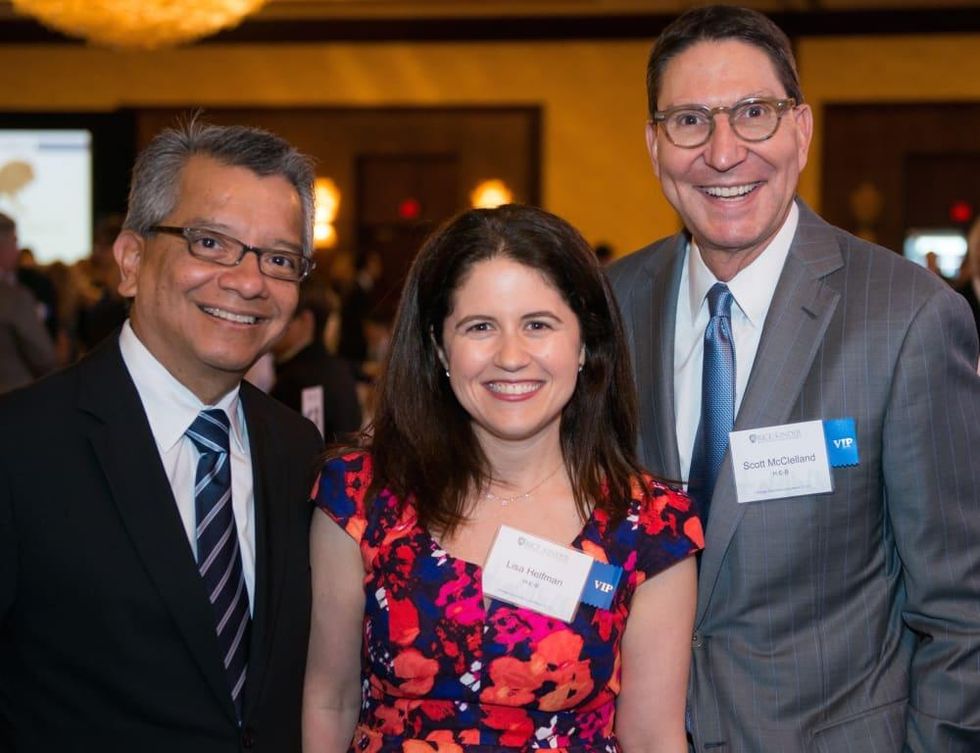 Kinder Institute Luncheon 5/16 David Ruiz, Lisa Helfman, Scott McClelland
