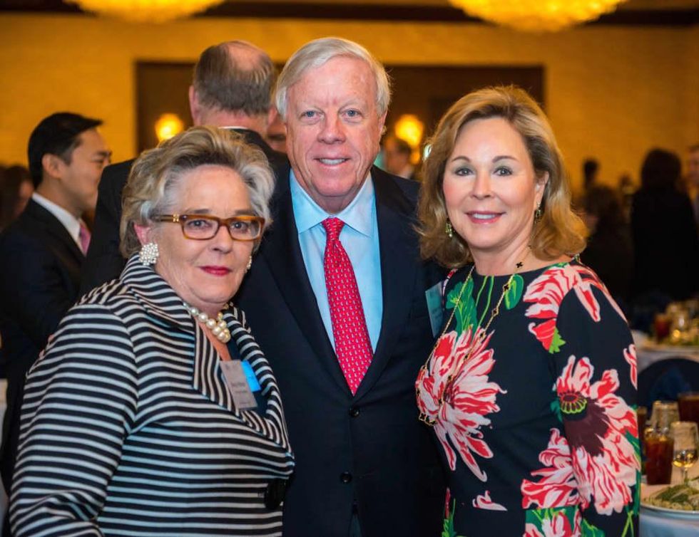 Kinder Institute Luncheon 5/16 Nancy Pittman, Rich Kinder, Nancy Kinder