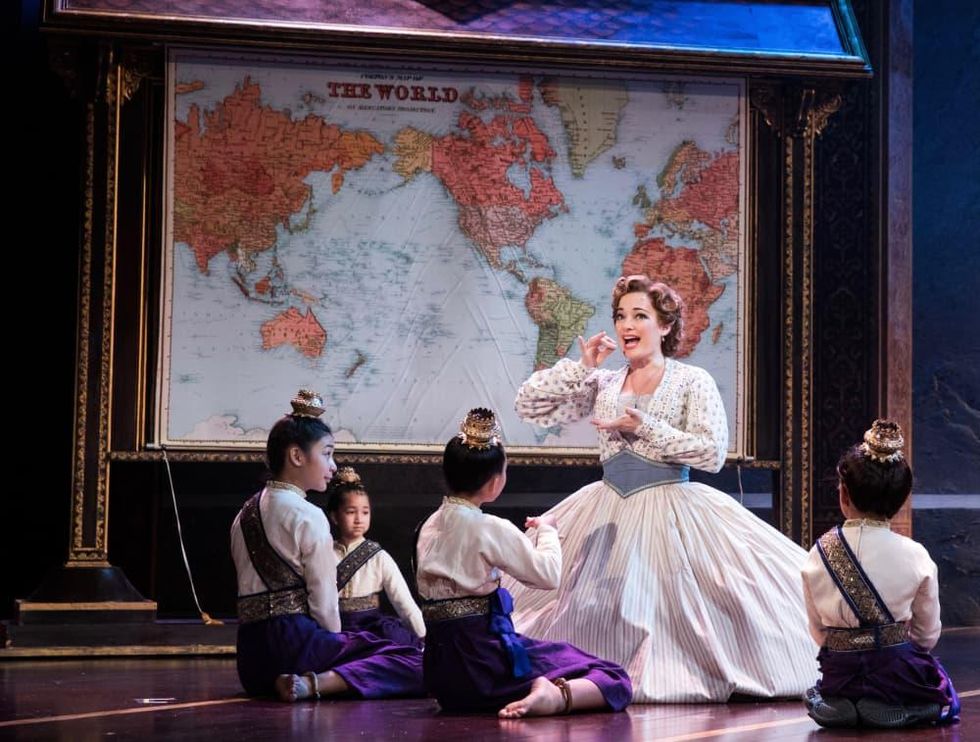 King and I-Laura Michelle Kelly as Anna and the Royal Children