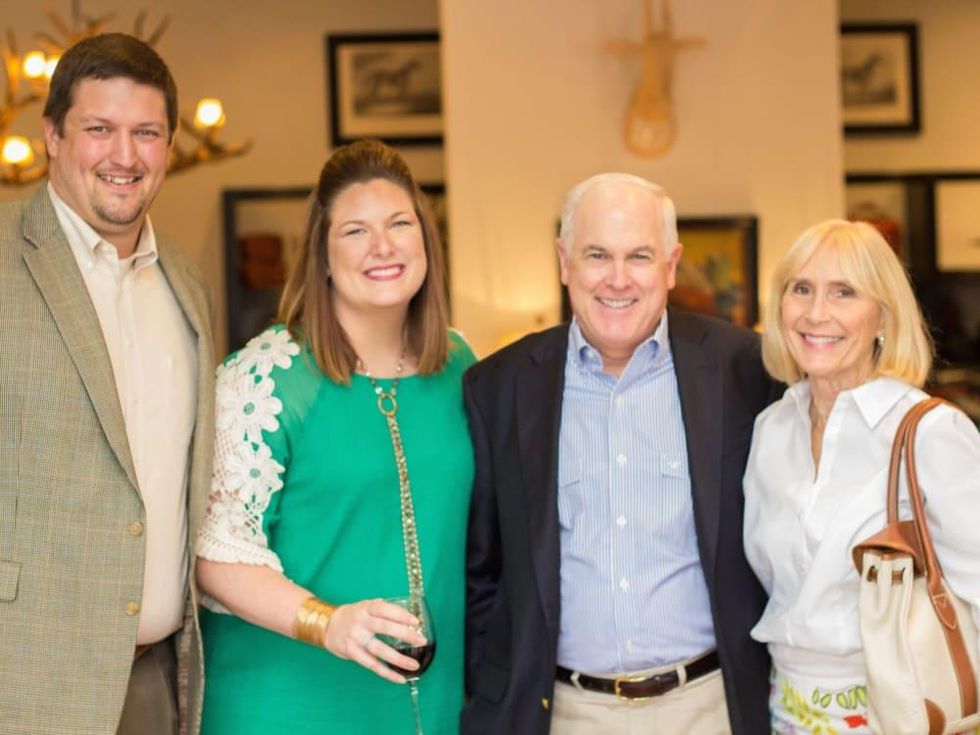 King Ranch Saddle Shop in Houston, August 2016, Lance Hancock, Lindsey Hancock, Bill Gardiner, Nancy Gardiner