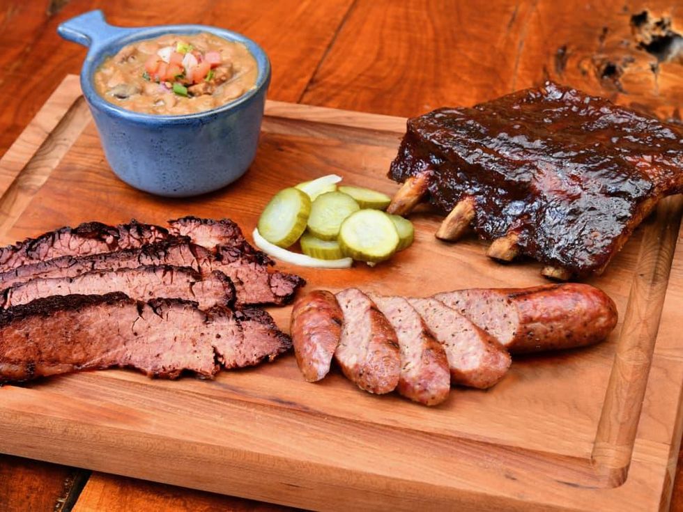 King Ranch Texas Kitchen barbecue plate