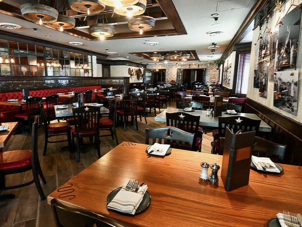 King Ranch Texas Kitchen dining room