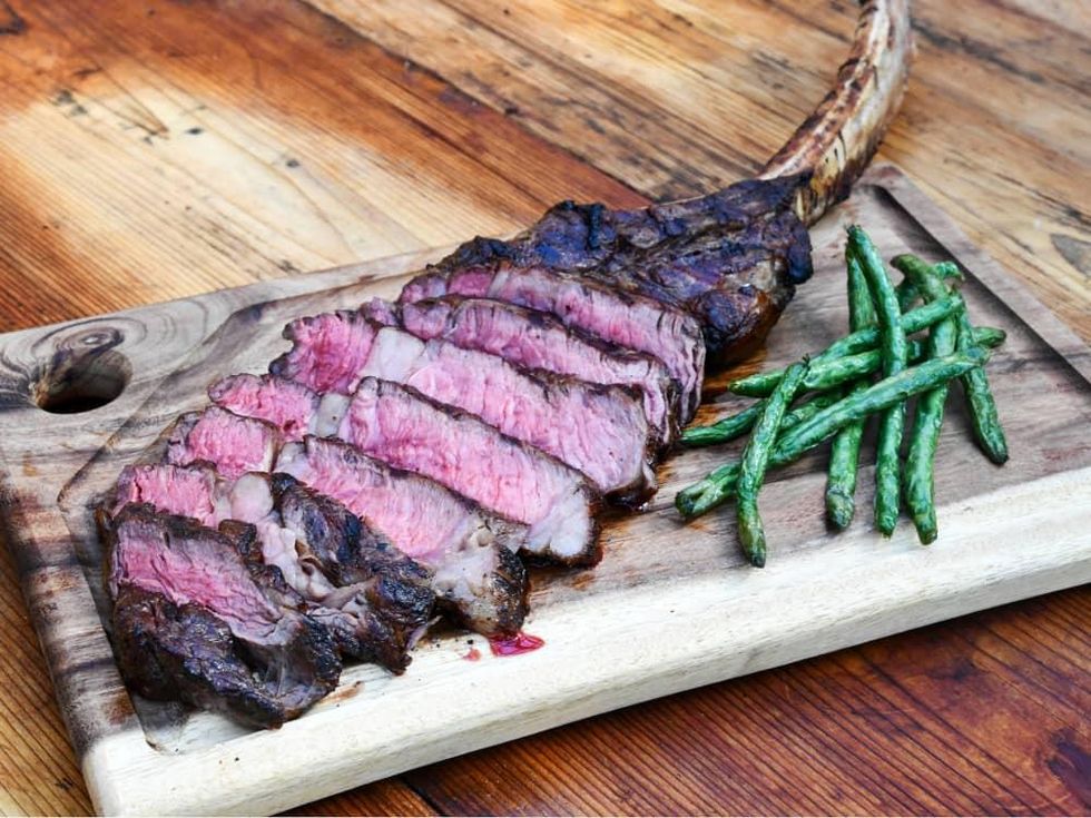 King Ranch Texas Kitchen tomahawk steak