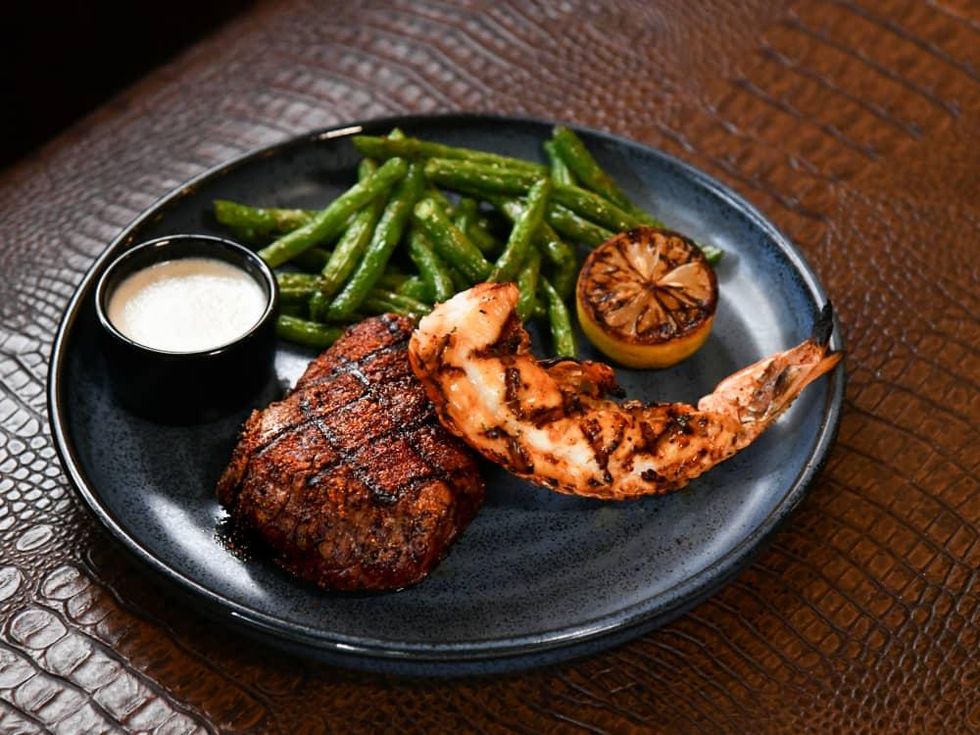 King Ranch Texas Kitchen wagyu surf and turf