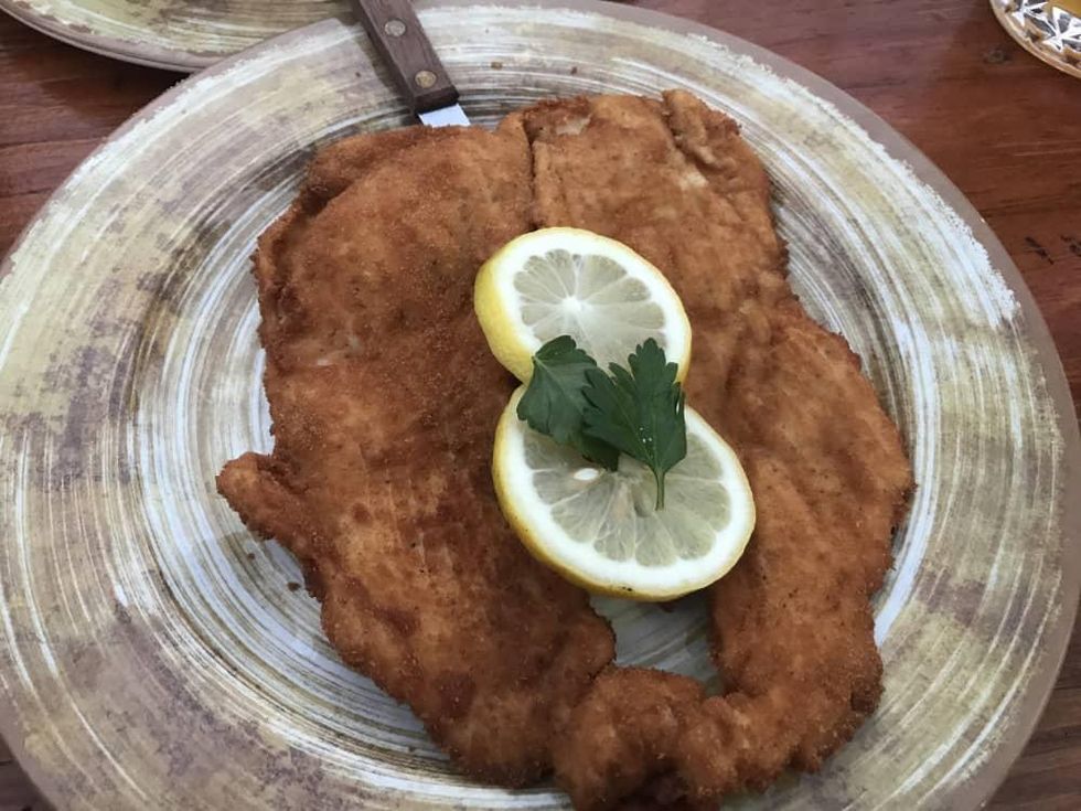 King's BierHaus schnitzel