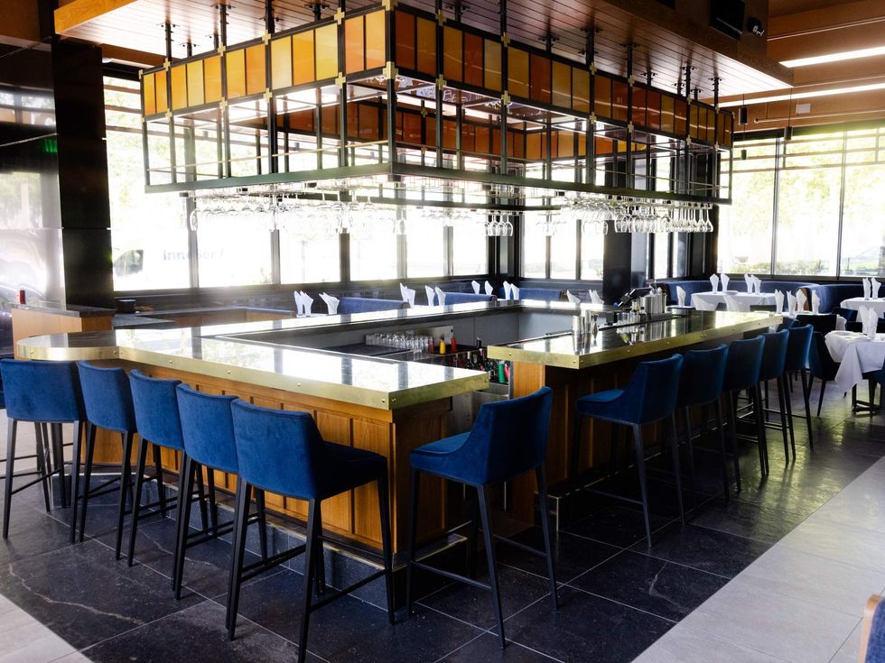 King Steak restaurant bar