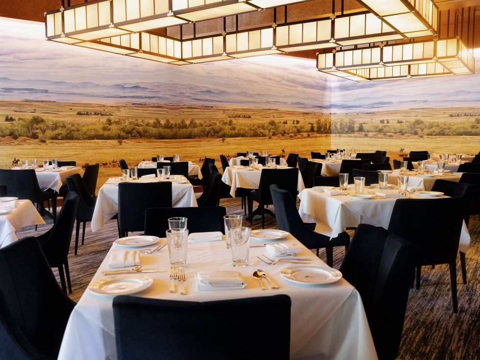 King Steak restaurant interior