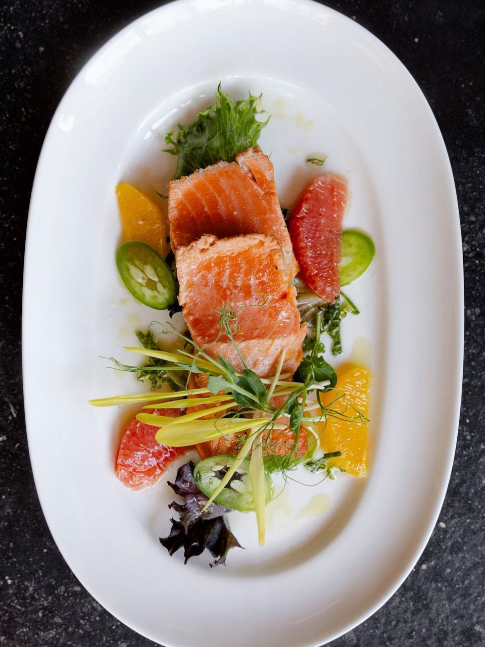 King Steak restaurant thai salad