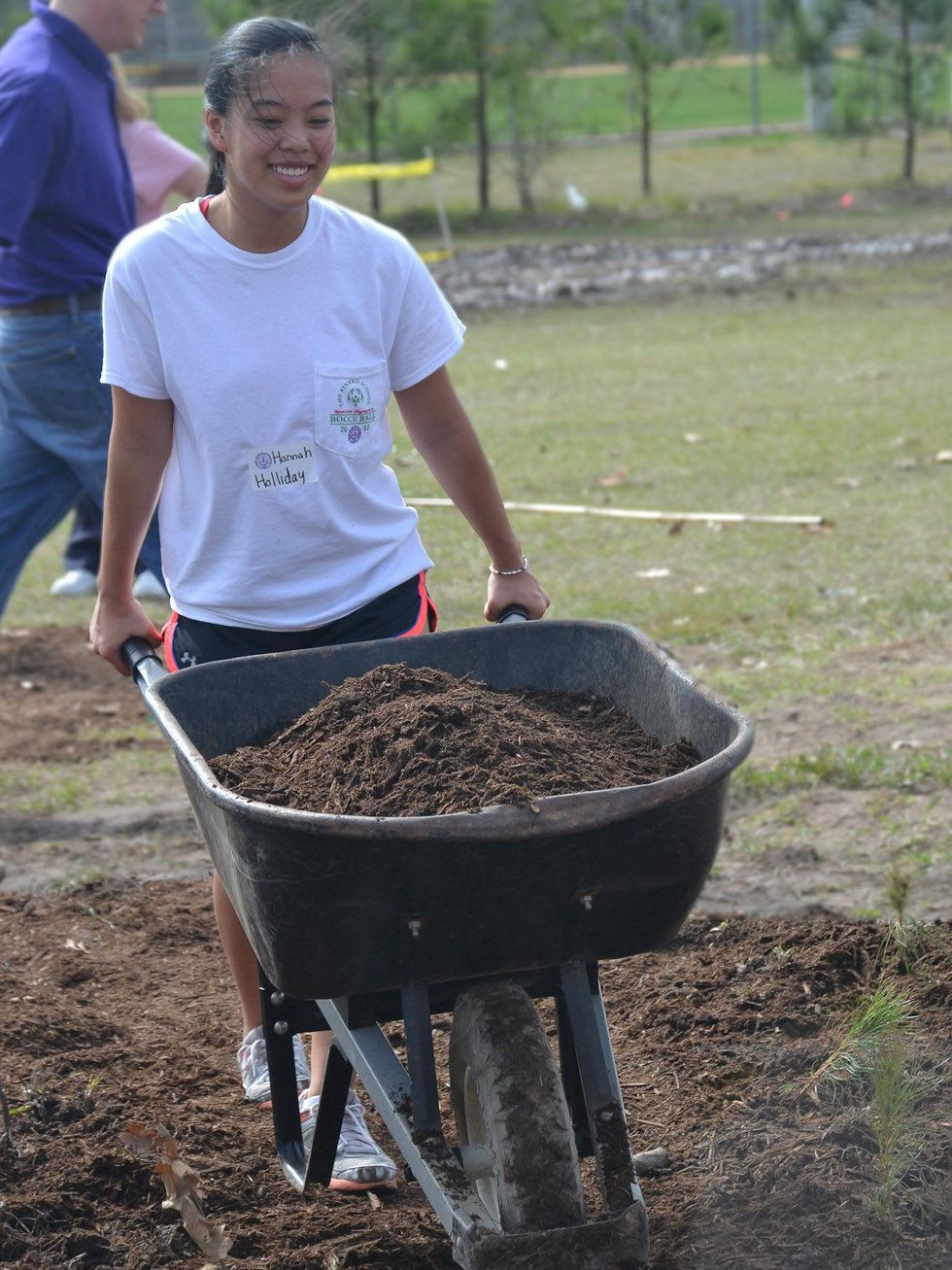 Kinkaid Branches Out, January 2013, gardening