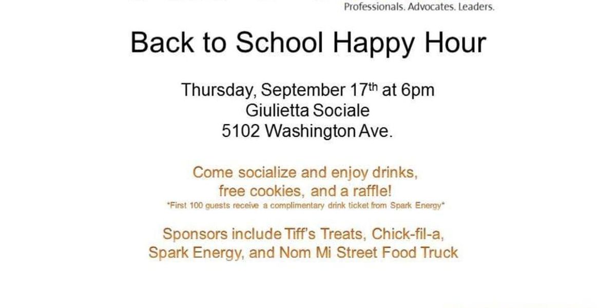 KIPP Houston Public Schools presents KIPP PALs Back to School Happy