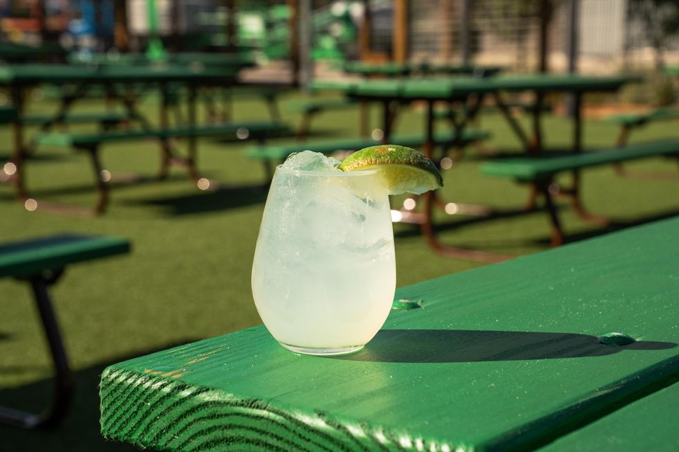 Kirby Ice House Woodlands coconut lime mojito