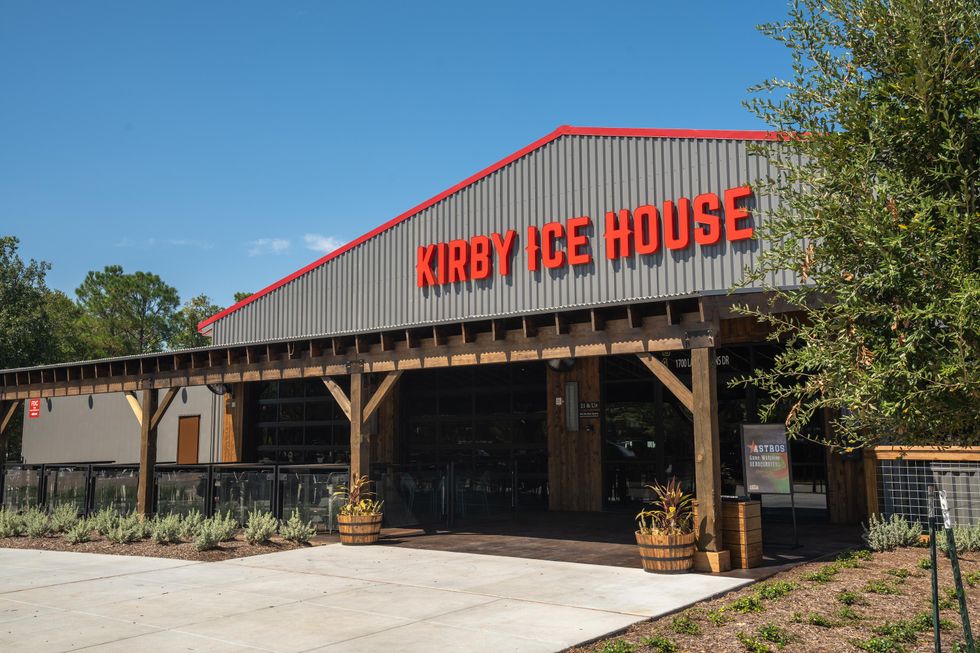 Kirby Ice House Woodlands exterior