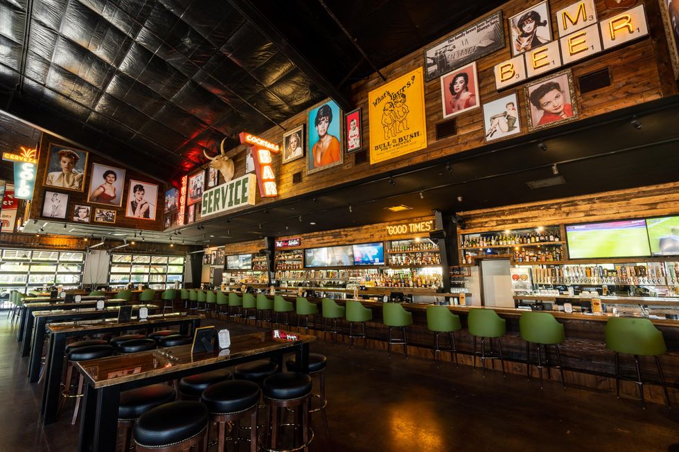 Kirby Ice House Woodlands interior