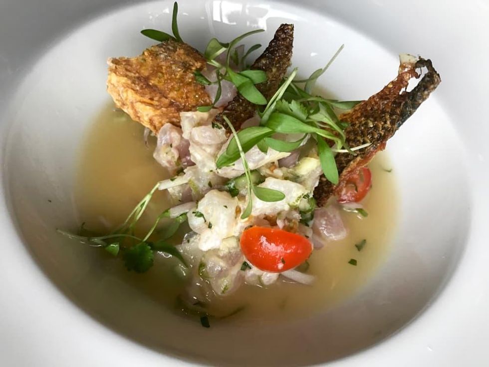 Kitchen 713 Thai ceviche