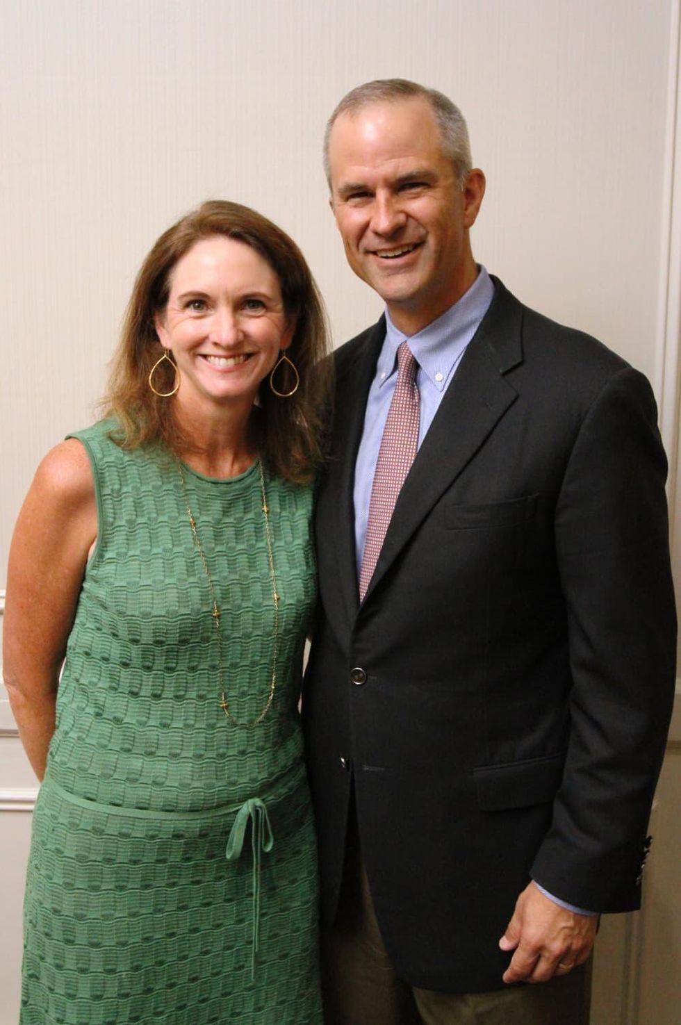 Kitty and Steve Oldham at Menninger Clinic luncheon