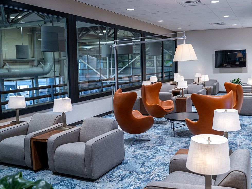 KLM Crown Lounge George Bush Intercontinental