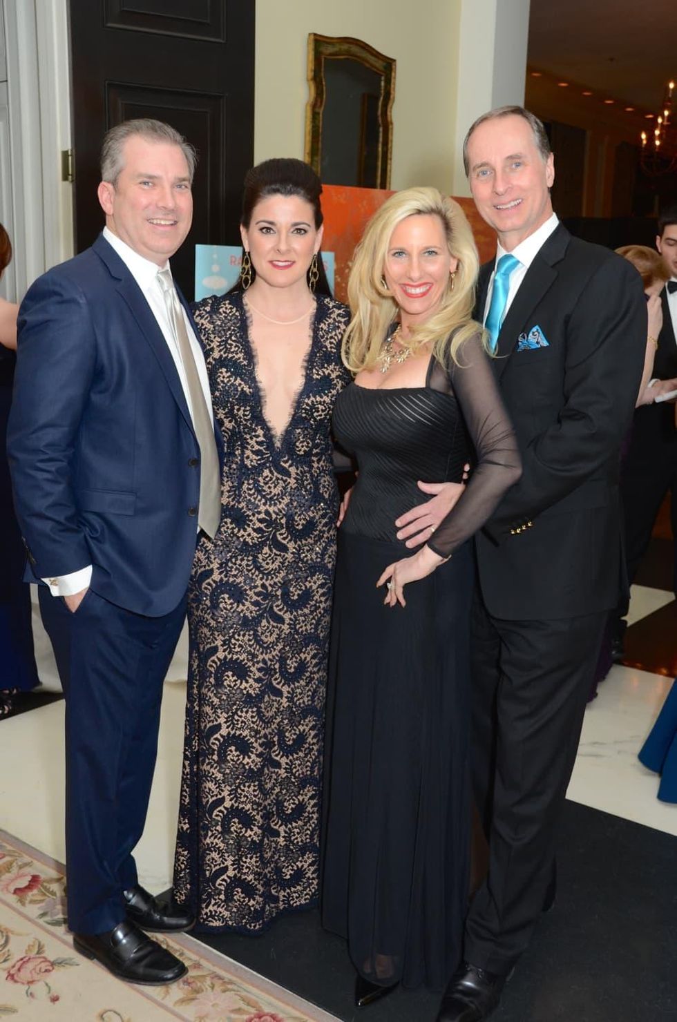 Know Autism Gala, Feb. 2016, Joe Turner, Elaine Turner, Tracy Faulkner, Harry Faulkner