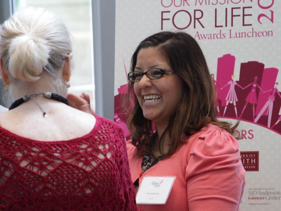Komen Houston Race for the Cure spokesperson, Marisol Guerrero