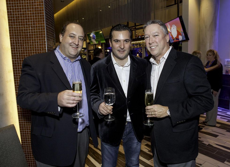 Kona Grill Woodlands opening_Chris Moran_Berke Bakay_Michael Lawless