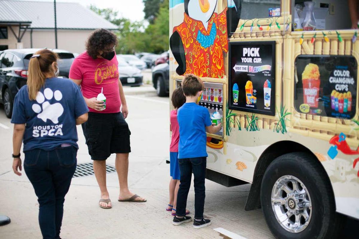 Enjoy free Kona Ice snow cones while supplies last. - CultureMap Houston