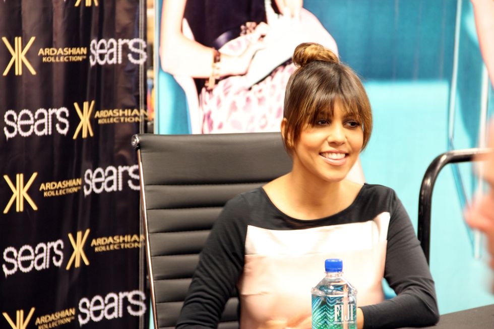 Kourtney Kardashian at Sears Willowbrook Mall in Houston May 2013