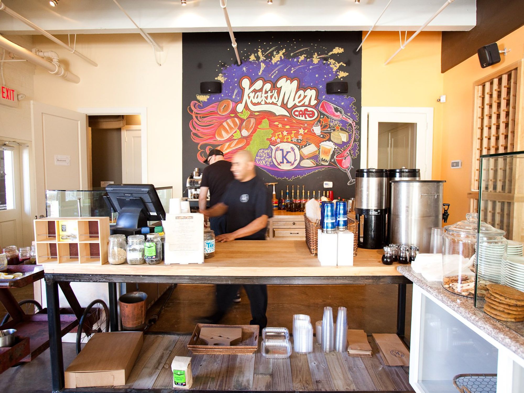 Kraftsmen Cafe interior