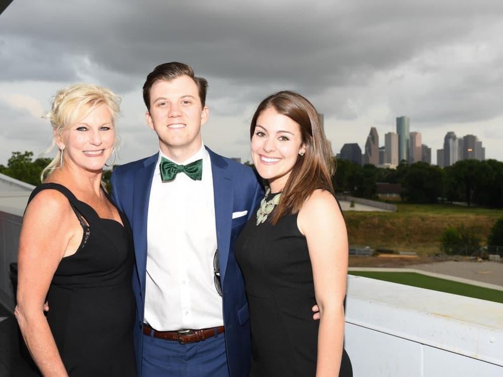 Kristen Oesch Stubbs, Cameron Stubbs, Morgan Stautzenberger at Barbara Bush Foundation gala kickoff