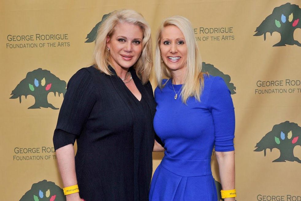 Kristi Schiller and Tracy Krohn Blue Dog West Ave