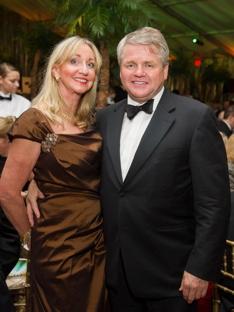 Kristine and Christopher Williams at the Houston Grand Opera Opening Night celebration October 2013