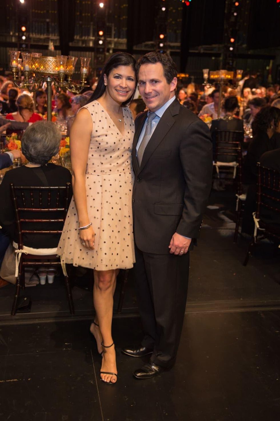 Kristy and Chris Bradshaw at Houston Ballet Opening NIght Dinner