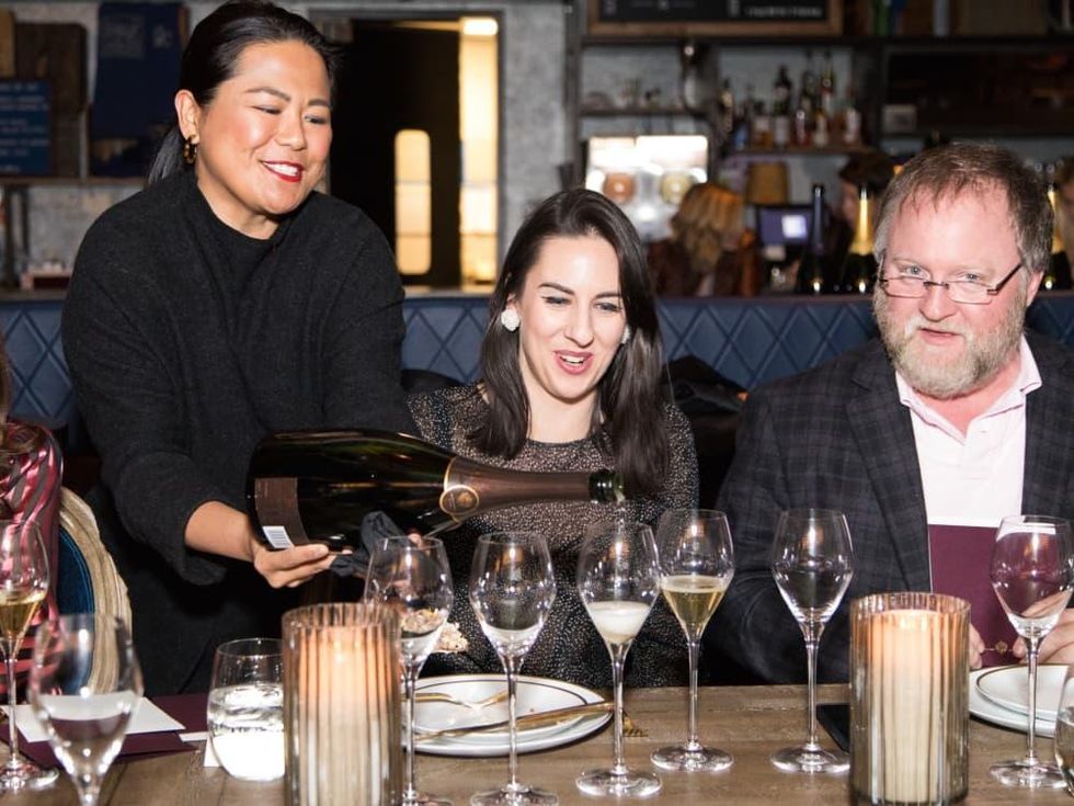 Krug Dinner Goodnight Charlie's June Rodil Emily Tolbert Christian Clark