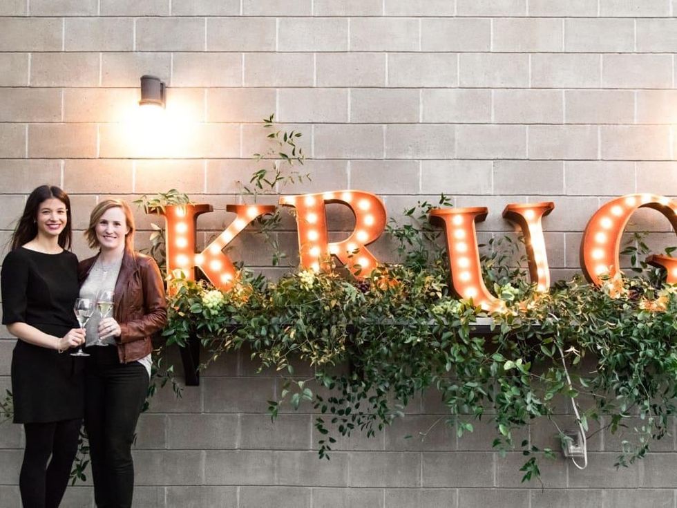 Krug Dinner Goodnight Charlie's sign