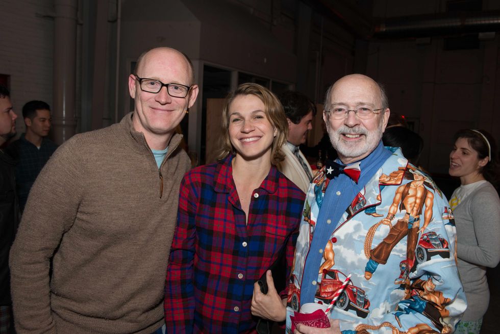 Kyle and Kelly Kubin, from left, with C.C. Conner at the Hope Stone Gala March 2014