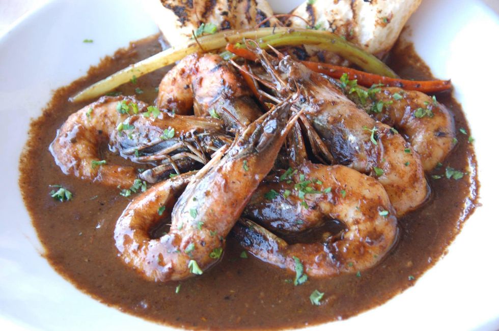 L.A. Bar barbecue shrimp